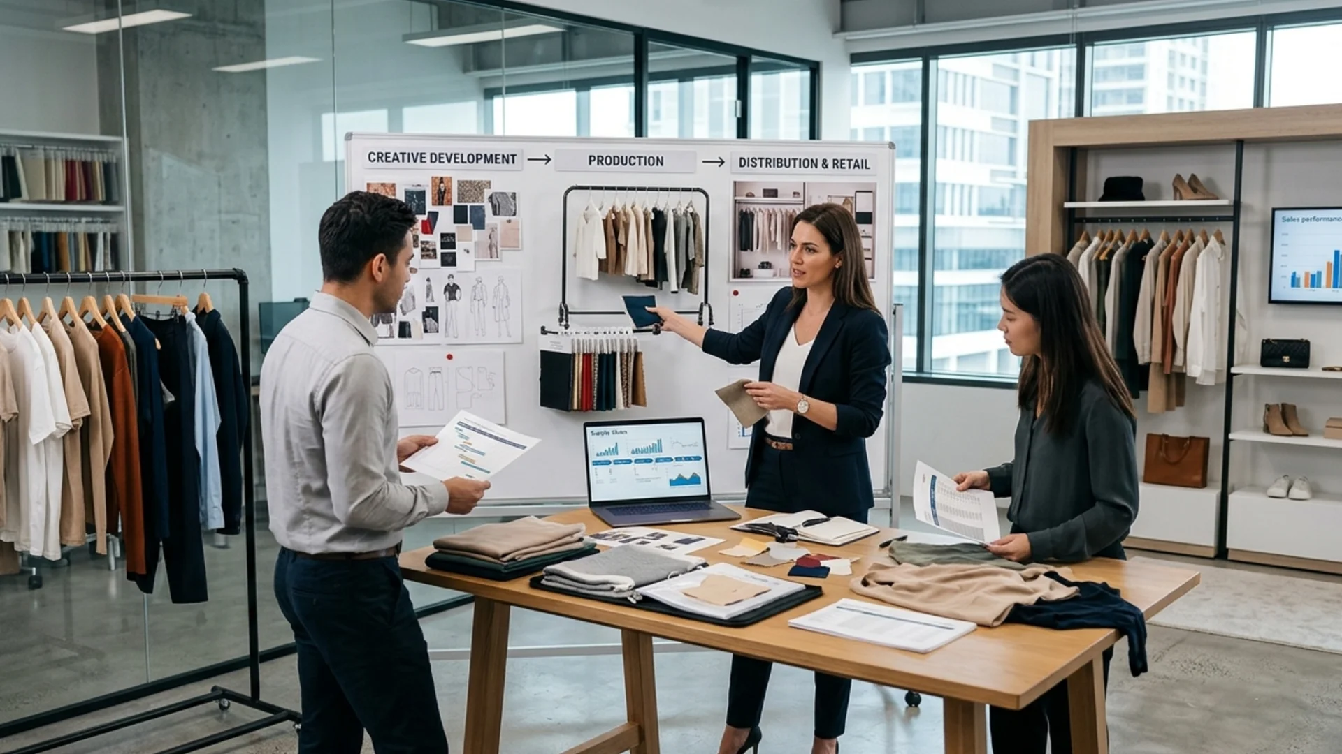 Negócios da Moda: da produção a comercialização