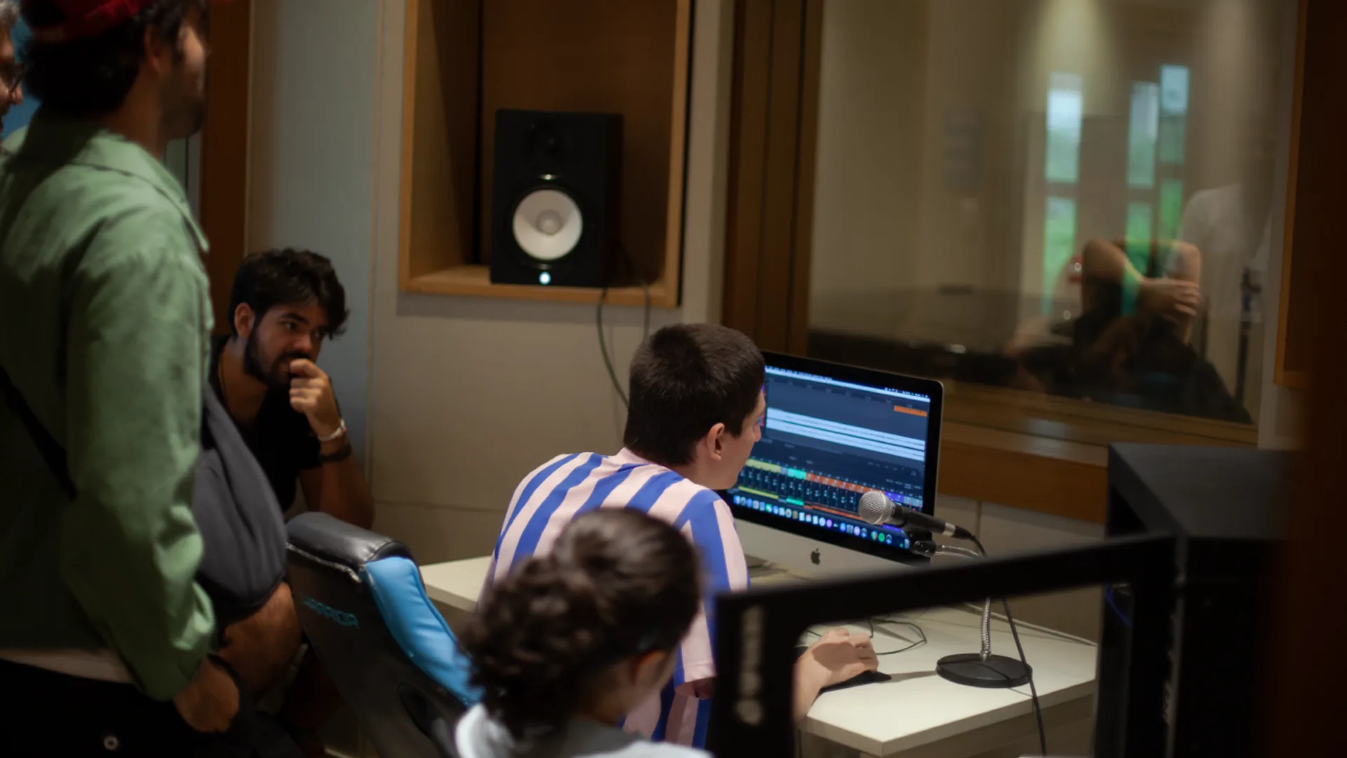 Estudante do curso de Produção Fonográfica na Belas Artes