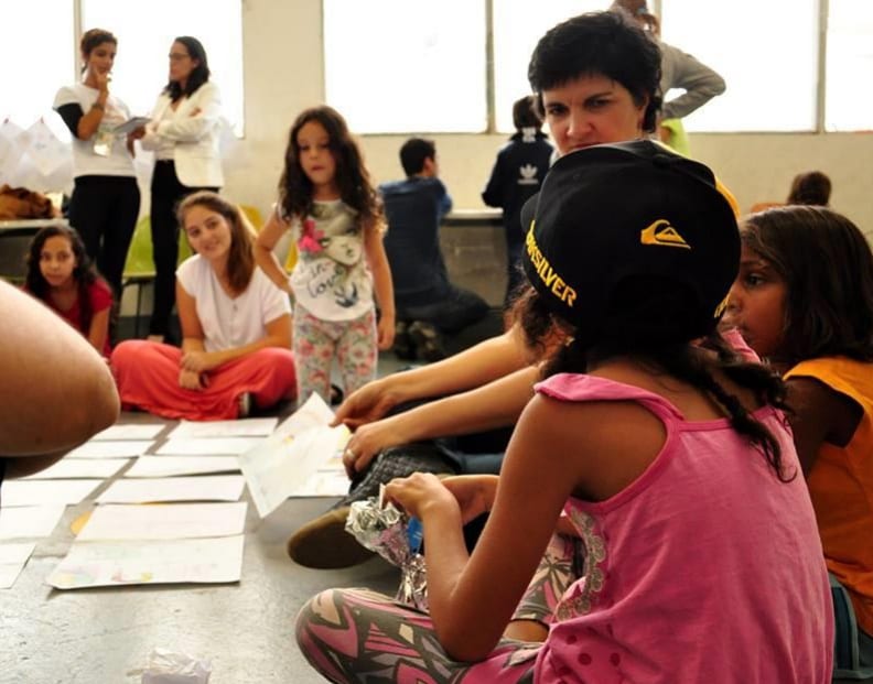 Foto 04 — 1ª Oficina — A criança fala