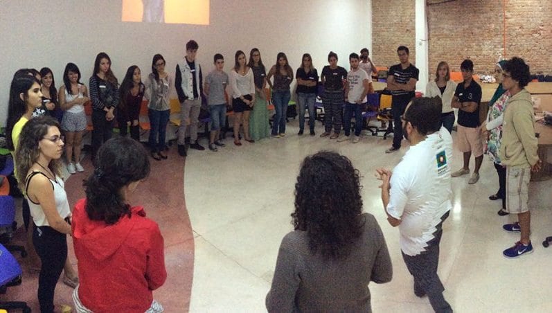 Foto 01 — Primeira oficina de formação