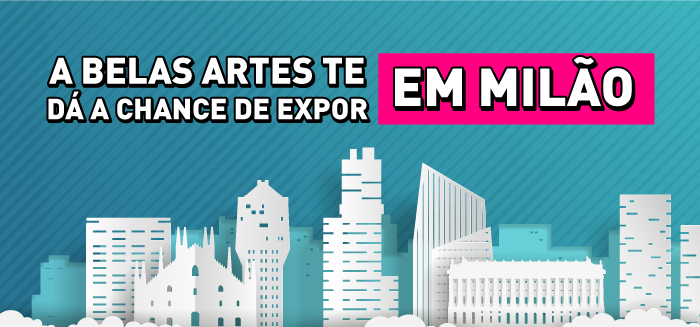 Cabeçalho de chamada para Milão - Belas Artes marca presença no maior evento de design do mundo: Salão Satélite de Milão 2023