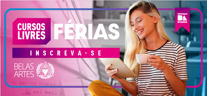 Belas Artes oferece cursos livres de férias para unir criatividade e aprendizado