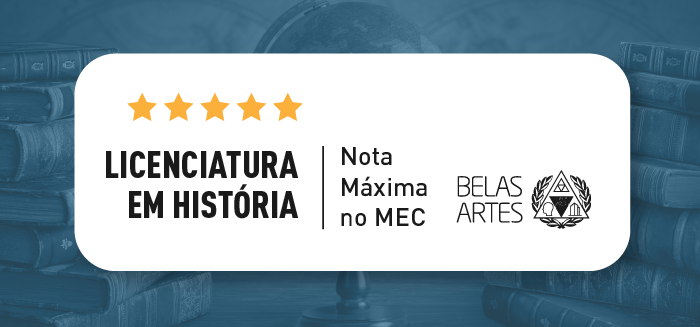 Belas Artes Recebe Nota 5 do MEC no Curso de Licenciatura em História