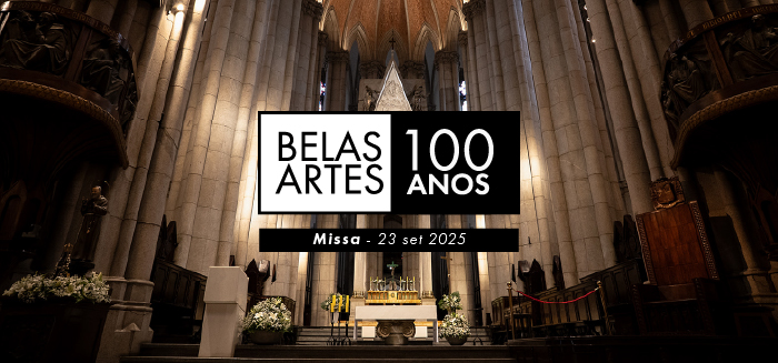 Catedral da Sé recebe missa solene pelos 100 anos do Centro Universitário Belas Artes