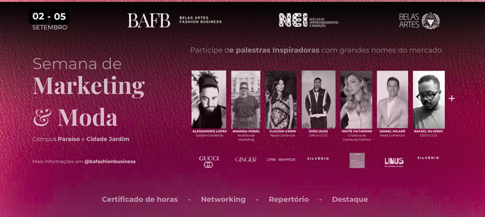 Semana de Marketing e Moda na Belas Artes